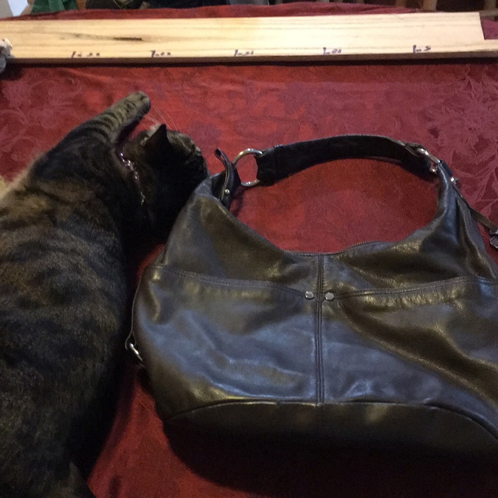 Brown leather Tignanello